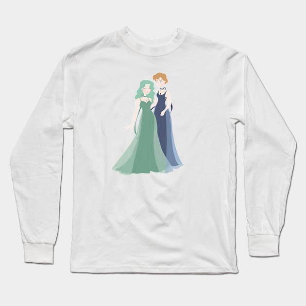 Princesses Long Sleeve T-Shirt by littlemoondance